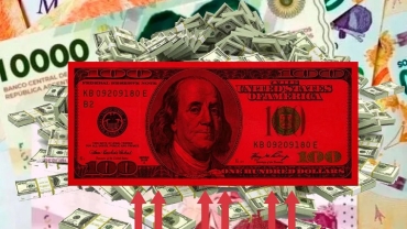 El dólar oficial sube $15, cotiza a $1480, condición para que intervenga el BCRA