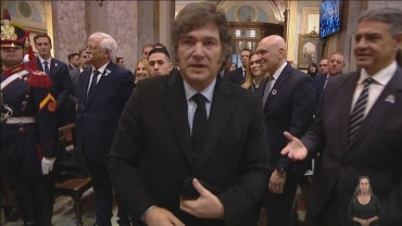 El desplante de Milei: No saludó a Villarruel ni a Jorge Macri