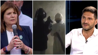 Una banda amenazó a Bullrich y Pullaro, hay un video en redes sociales
