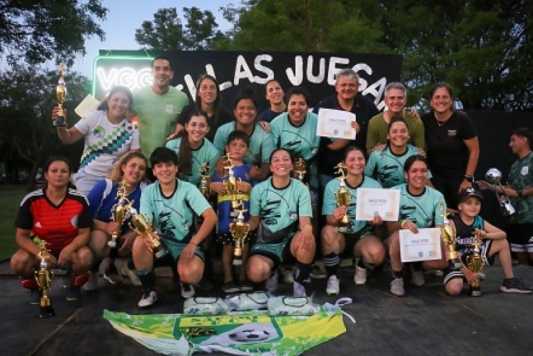 FINALIZÓ LA LIGA DE “ELLAS JUEGAN” CON “SAFARI” COMO CAMPEONAS
