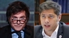 Milei a Kicillof: "Renuncie y d&eacute;jenos intervenir la Provincia"
