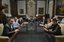 Milei con su mesa chica: Ratificaron el rumbo del gobierno y criticaron a opositores, medios y empresarios