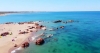 La playa patag&oacute;nica de aguas turquesas que muchos comparan con Grecia