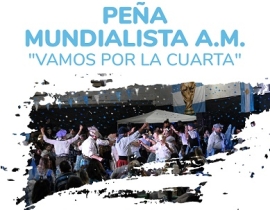 LA COLONIA DE ADULTOS MAYORES SE SUBE A LA OLA MUNDIALISTA PARA INVITAR A SU PEÑA CON UN CREATIVO VIDEO