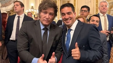Javier Milei designó como nuevo vocero presidencial a Adrián Ravier