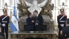 Javier Milei le tom&oacute; juramento al nuevo Jefe de Gabinete, Manuel Adorni