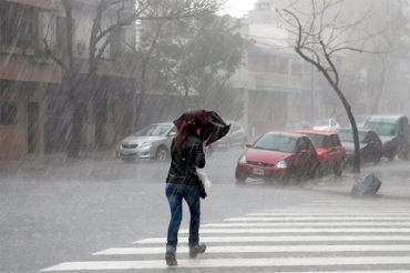 Alerta naranja: Se esperan tormentas fuertes y posible caída de granizo