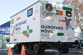 VOLVIÓ EL MÓVIL QUIRÚRGICO DE MASCOTAS DE LA MUNICIPALIDAD DE VGG