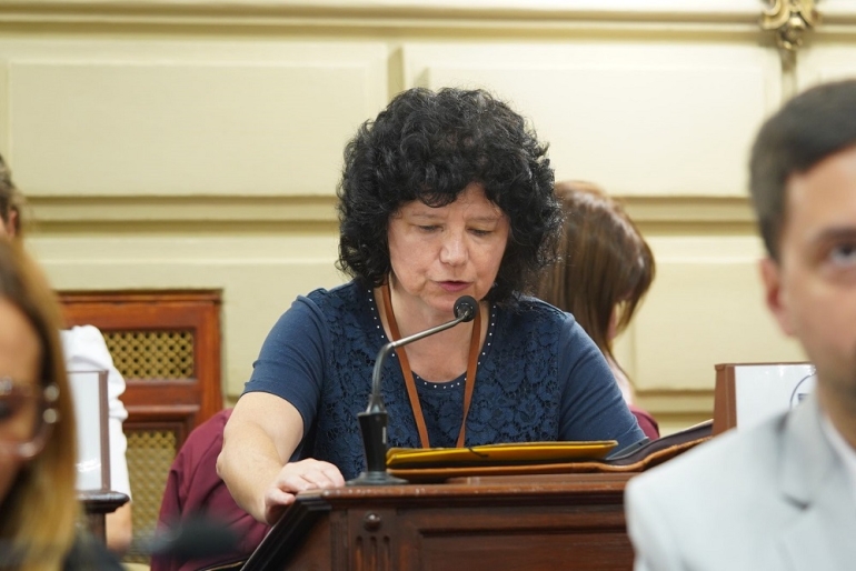 Silvia Malfesi rechazó la ley de discursos de odio y propuso cobrar la atención médica a residentes transitorios