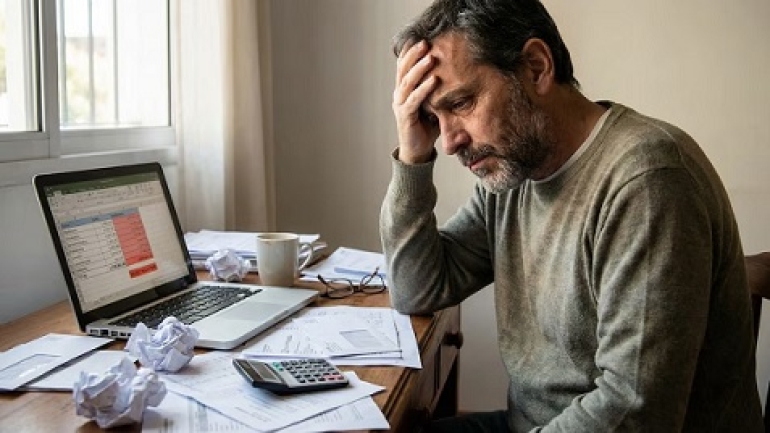 Familias endeudadas: El atraso en los pagos de las deudas bancarias superó los niveles del 2004