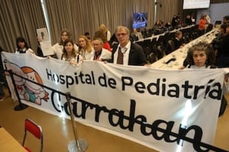 Diputados también aprobó la emergencia pediátrica para aumentar los salarios del Garrahan