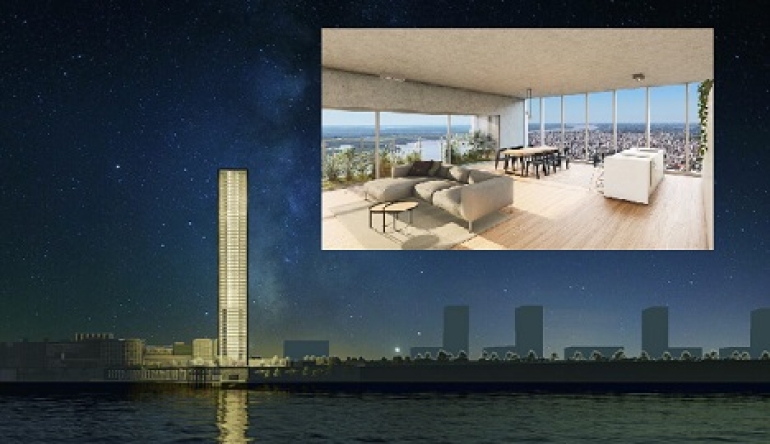 Comienza la construcción del rascacielos más alto de Rosario